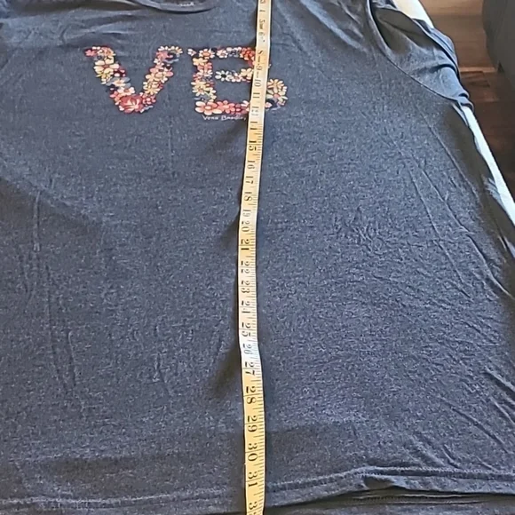 Vera Bradley LS. Prairie floral on Navy Heather size women's 2XL. (#1118)) - Picture 10 of 13